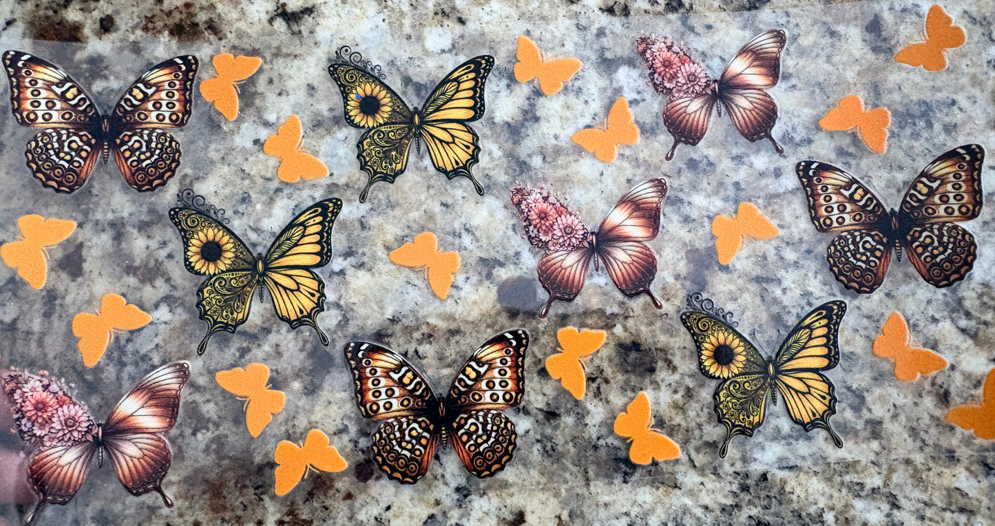 Yellow butterflies