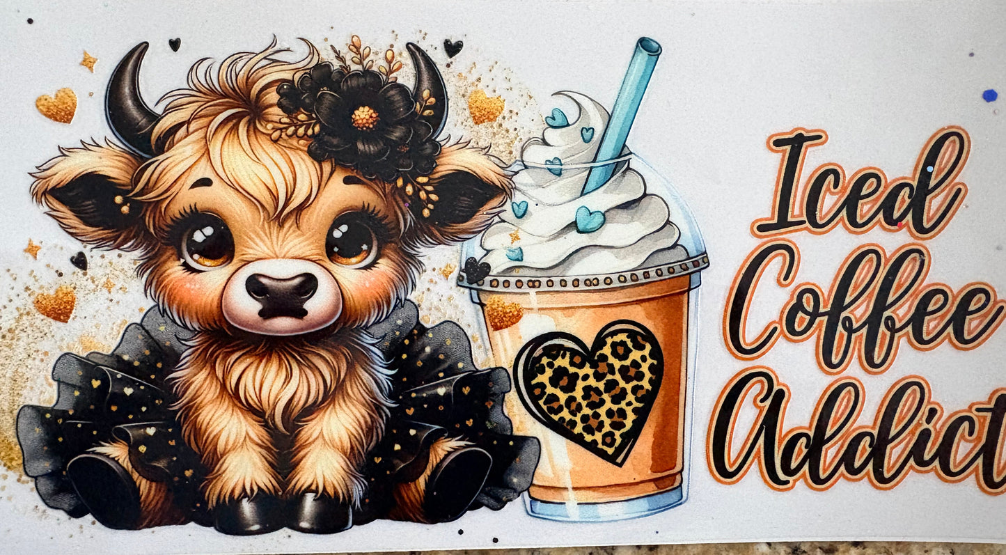 Iced coffee addict