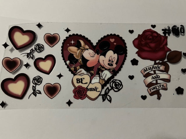 Mickey and minnie