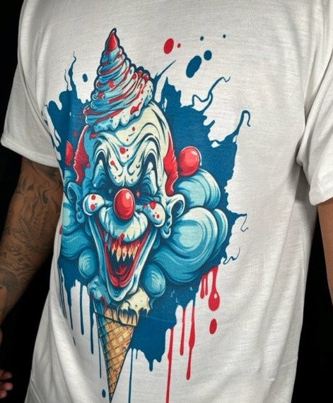 Furious Scary Clown Tshirt