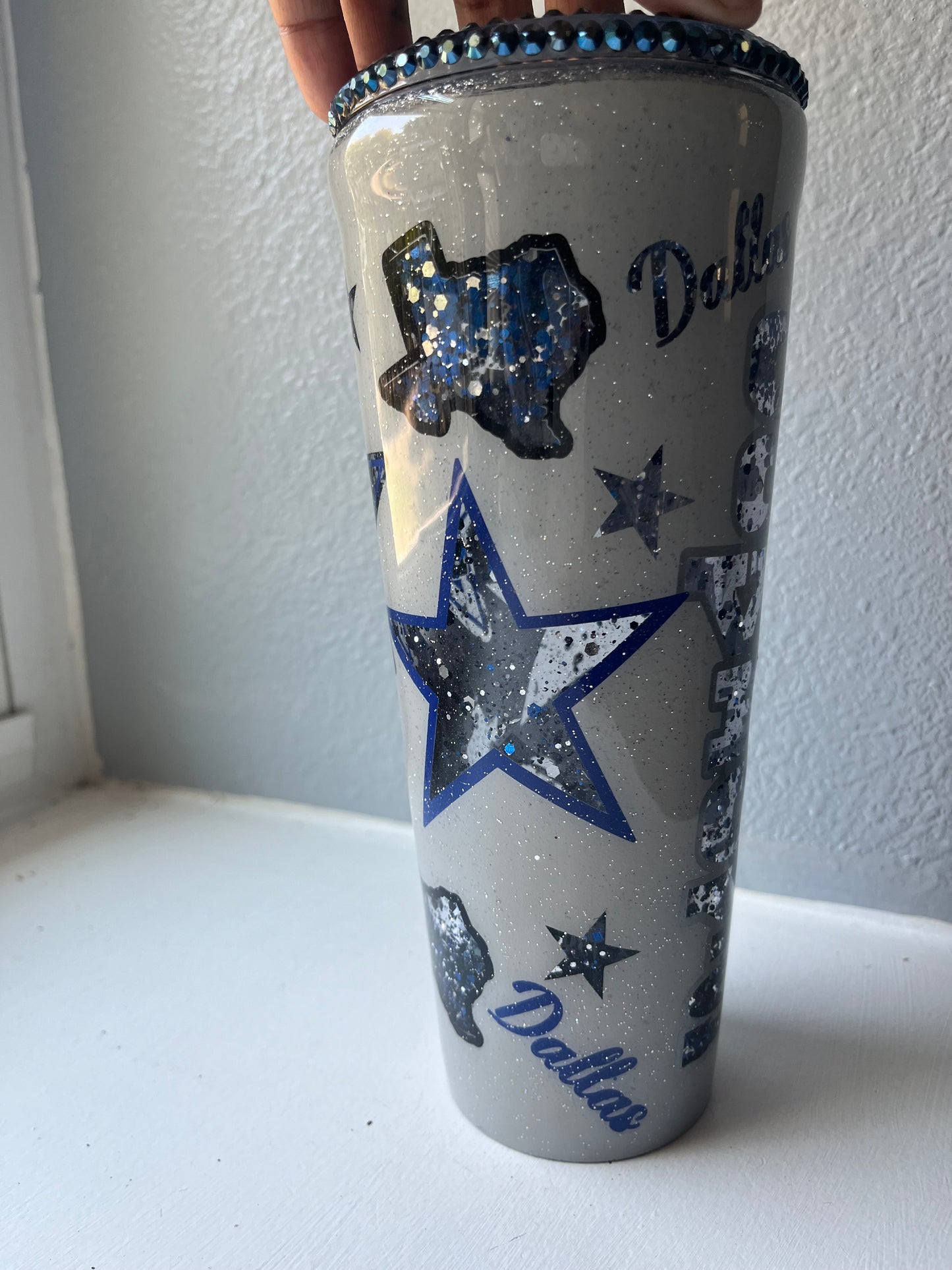 DC 24oz peekaboo Tumbler