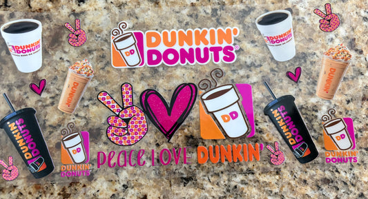 Peace love Dunkin'