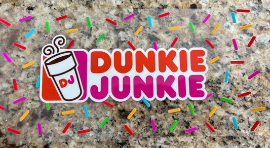 Dunkie with sprinkles