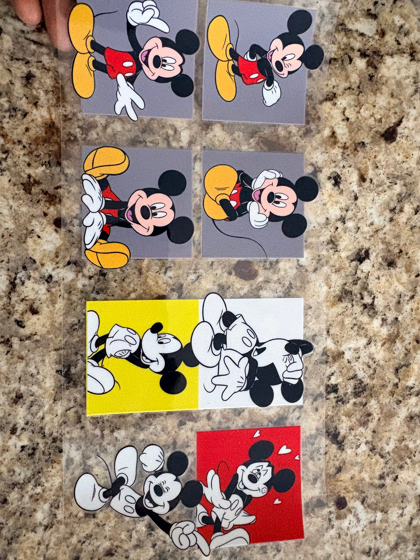 Mouse with squares