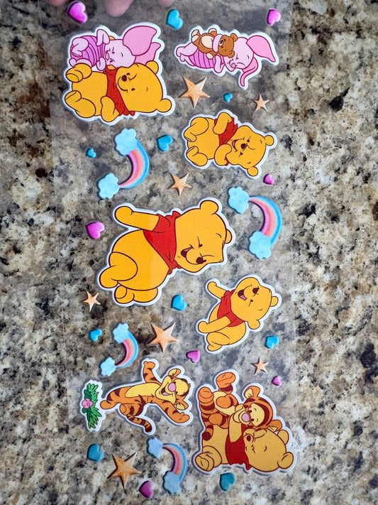 Bear with rainbows