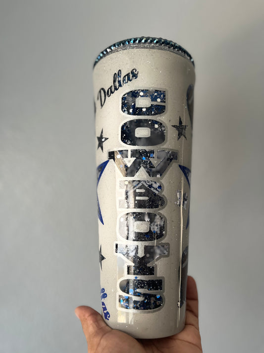 DC 24oz peekaboo Tumbler