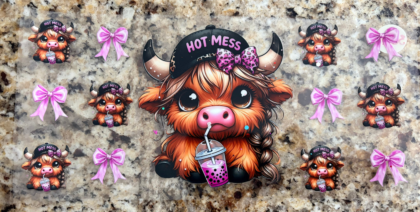 Hot mess cow