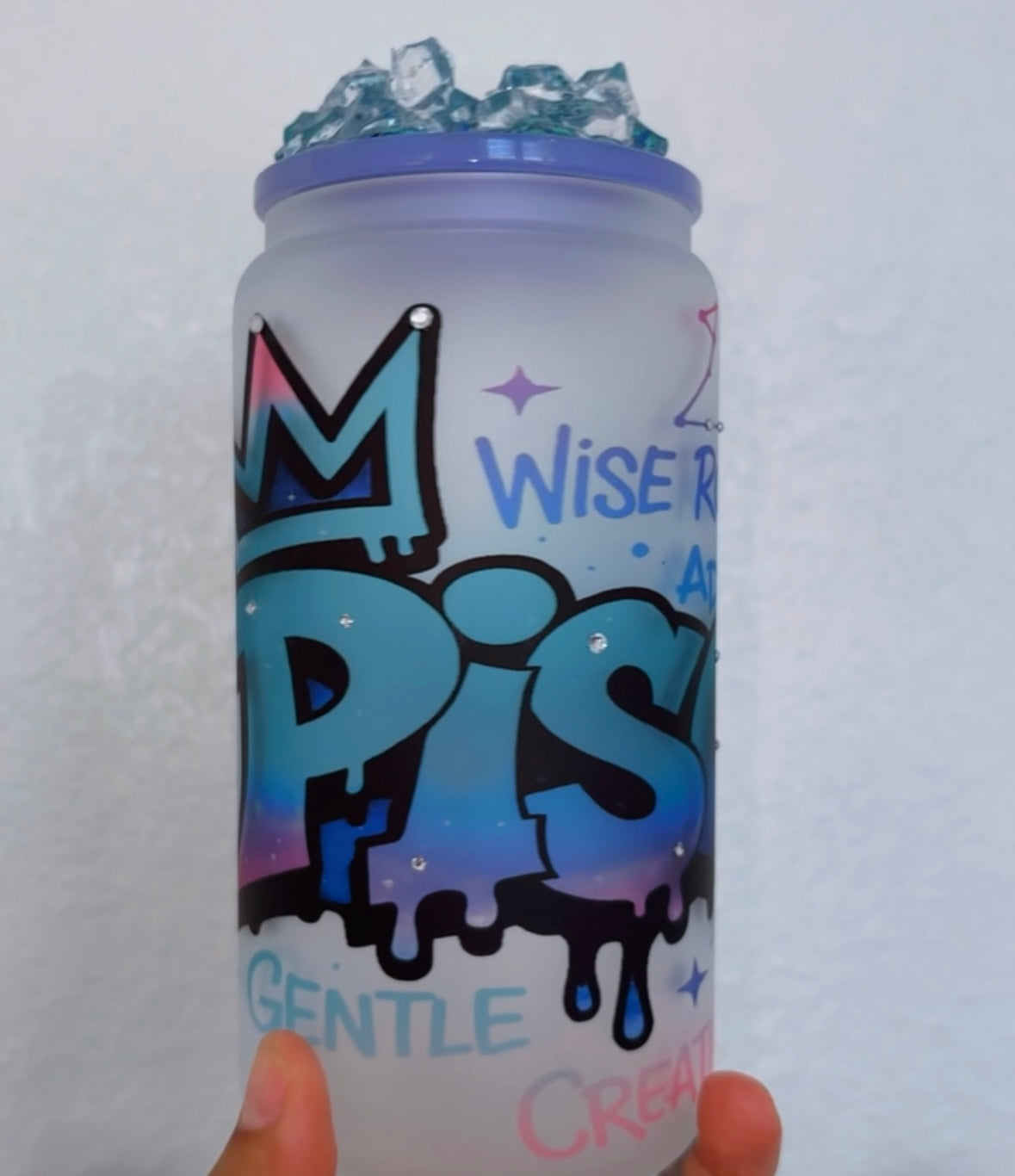 Zodiac Sign Glass Cup for hot and cold drinks