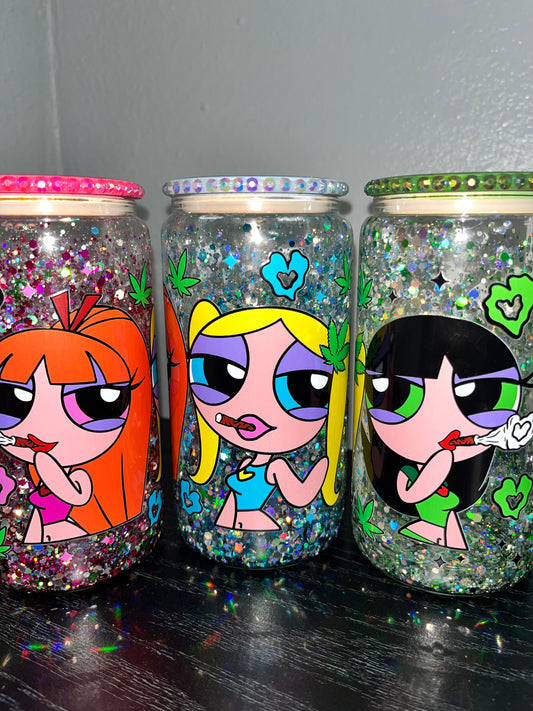 Power puff girls Snowglobe