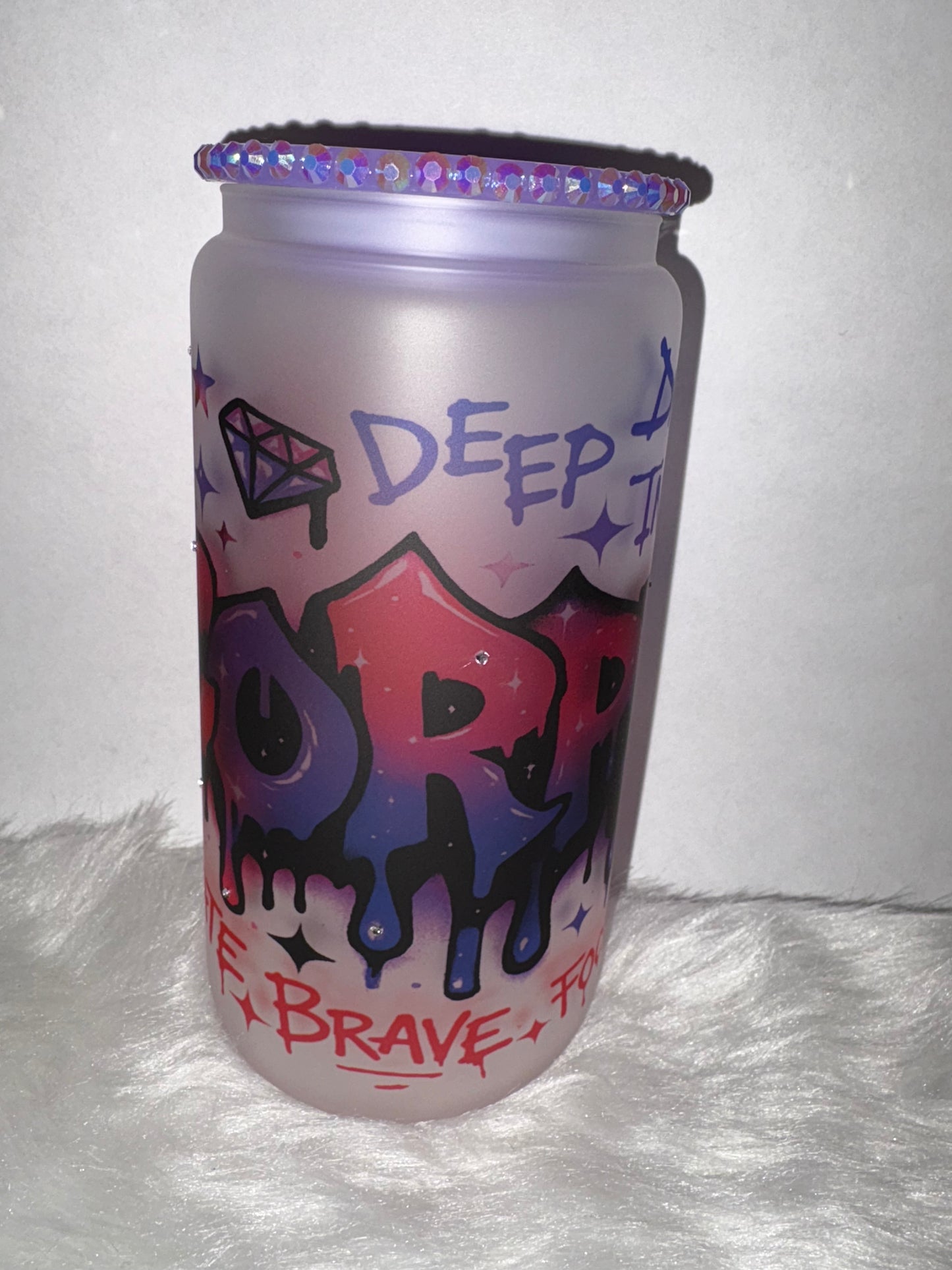 Zodiac Sign Glass Cup for hot and cold drinks