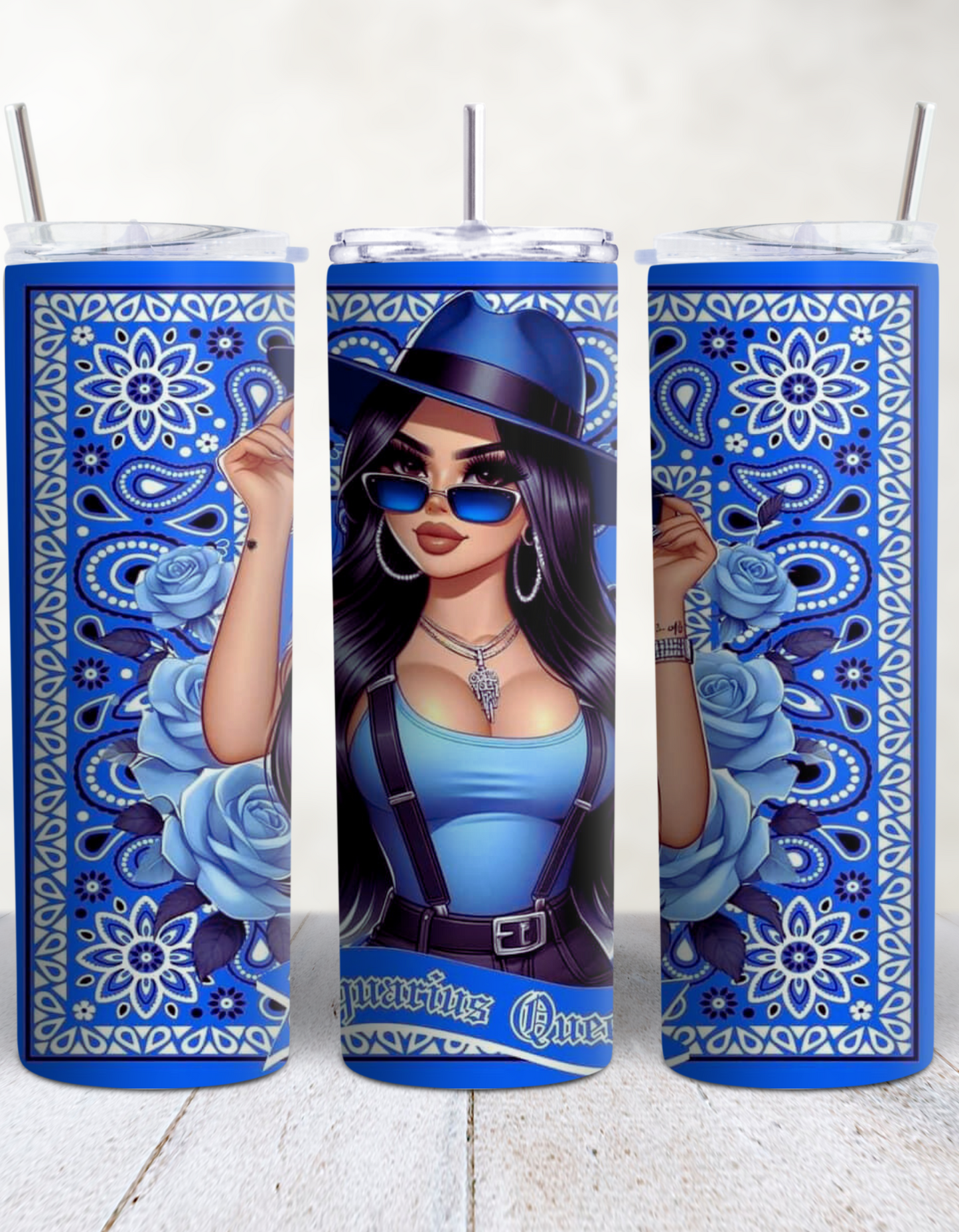 Zodiac Bandana Tumbler