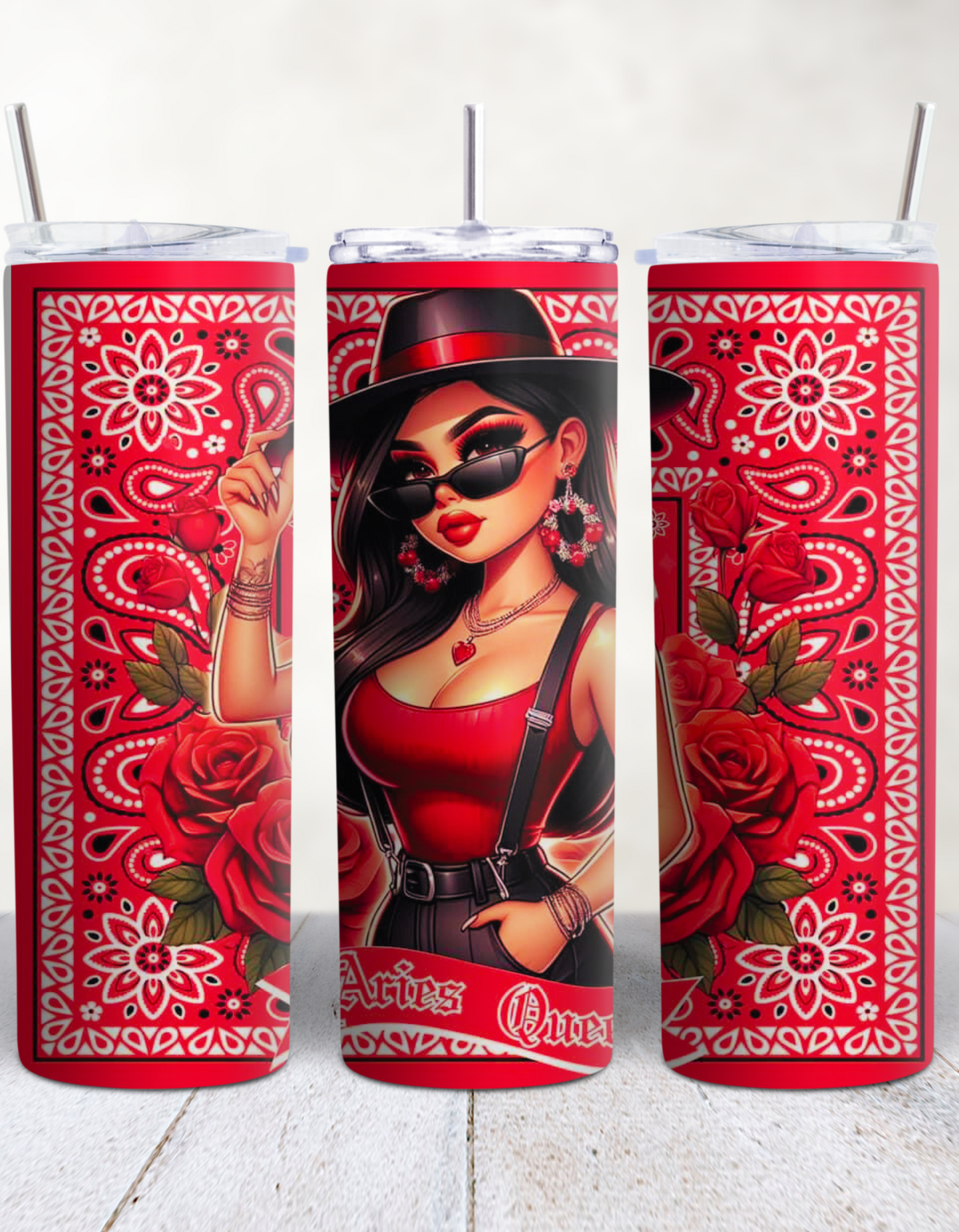 Zodiac Bandana Tumbler