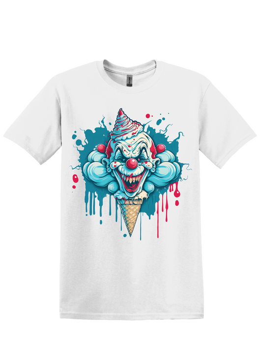 Furious Scary Clown Tshirt