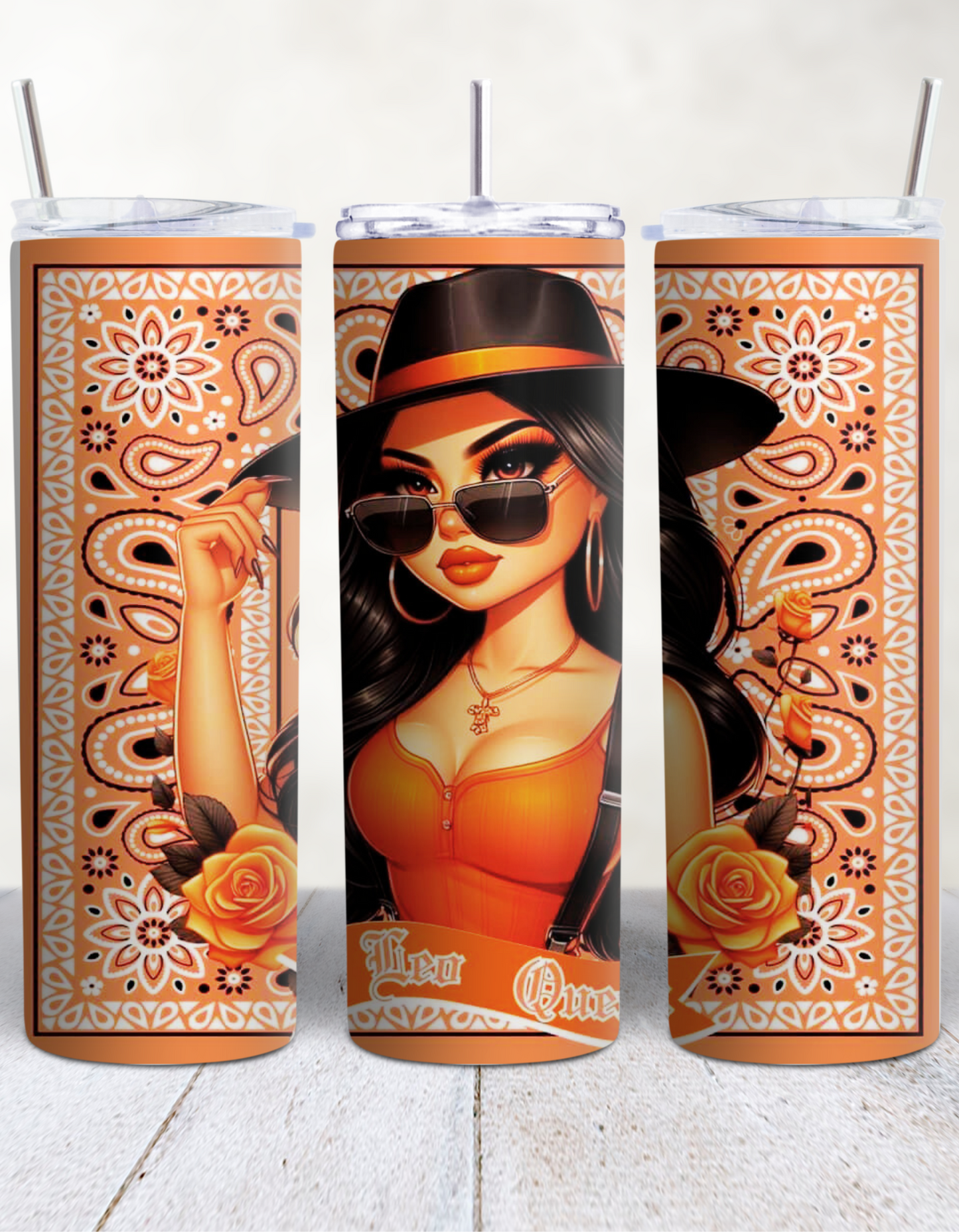 Zodiac Bandana Tumbler