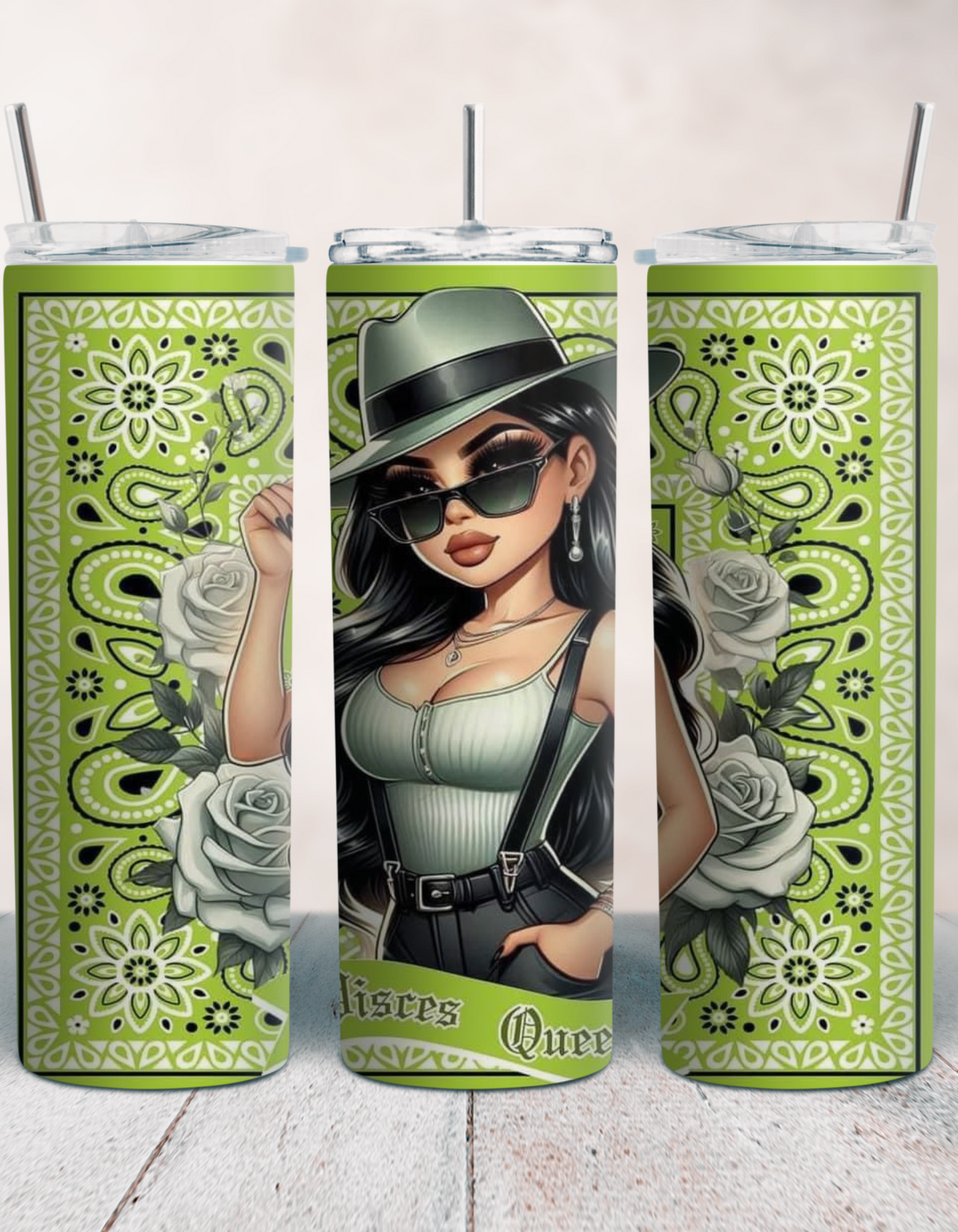 Zodiac Bandana Tumbler