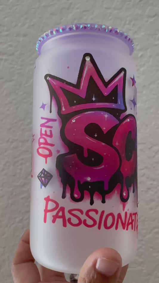 Zodiac Sign Glass Cup for hot and cold drinks