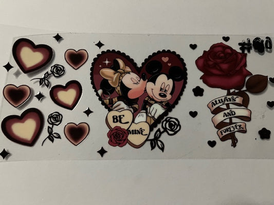 Mickey and minnie