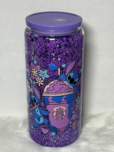 Blue Guy starbucks