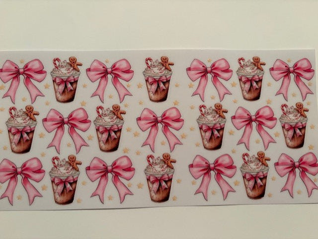 Pink coffee coquette