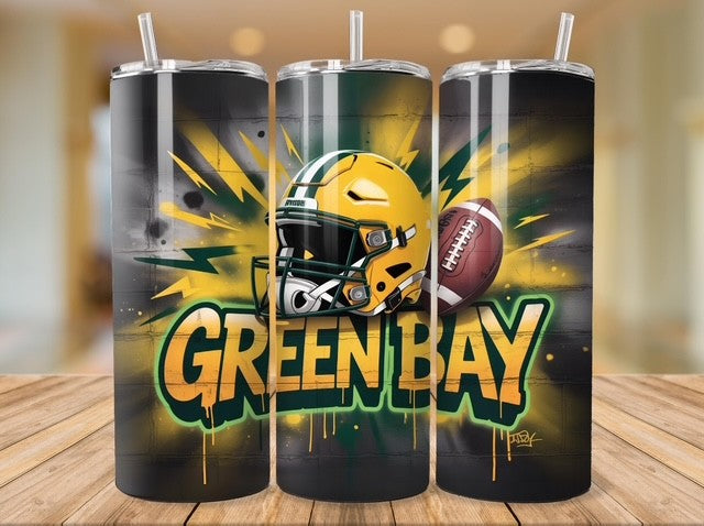 Football Graffiti Tumblers
