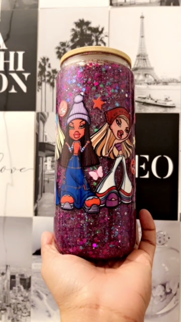 Bratz Snowglobe Glass Can