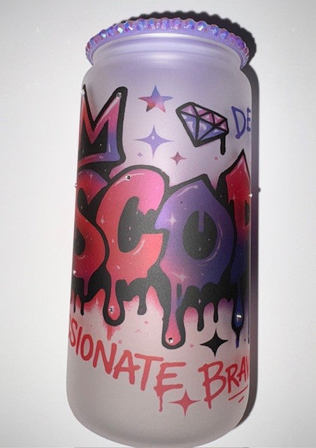 Zodiac Sign Glass Cup for hot and cold drinks