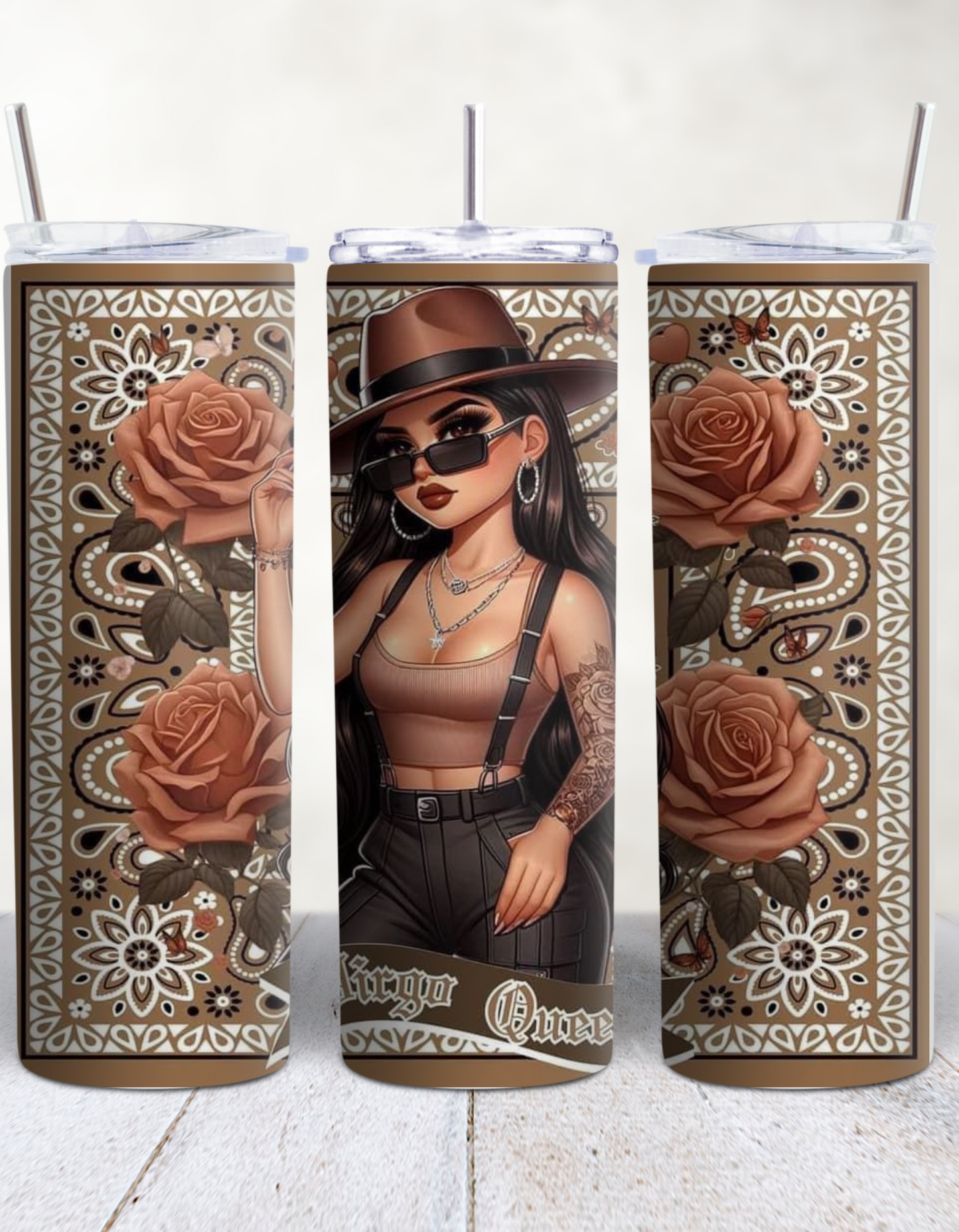 Zodiac Bandana Tumbler